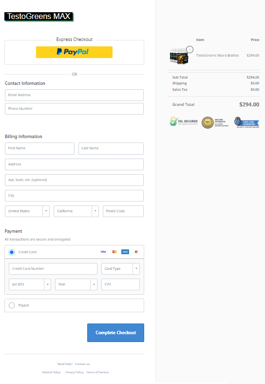testogreensmax-checkout